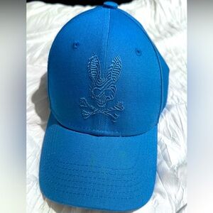 New Psycho Bunny Baseball Hat- Youth Kids Boys Blue